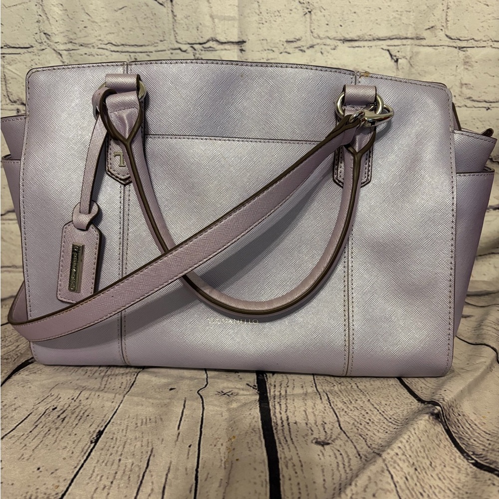 Tignanello Saffiano Leather Purple Purse